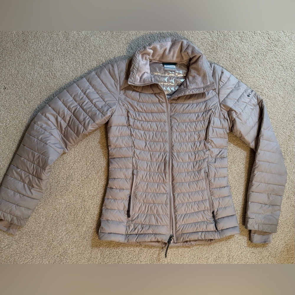 Columbia Women's Taupe Puffer Jacket